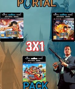 One Piece Pirate Warriors 1+2+unlimited World 3x1 Para Ps3