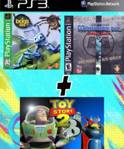 Bichos + Monsters Inc + Toy Story 2 Cl?sicos Ps1 en Ps3