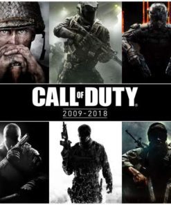 Saga Call of duty para PS3 incluye black ops + modern warfare y mas