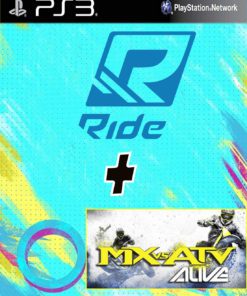 Ride  + MX vs Atv Live Digital Ps3