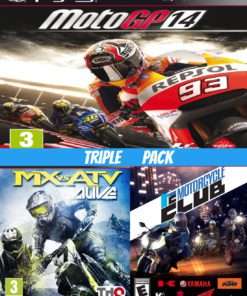 Moto GP 14 + Mx vs Atv Live + Motorcycle Club PS3