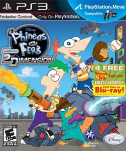 Phineas and Ferb Across the second Dimension