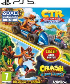 Crash bandicoot n sane + Crash team racing PS4 y PS5
