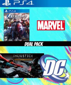Combo Super Heroes Avengers + Injustice Ps4 Ps5