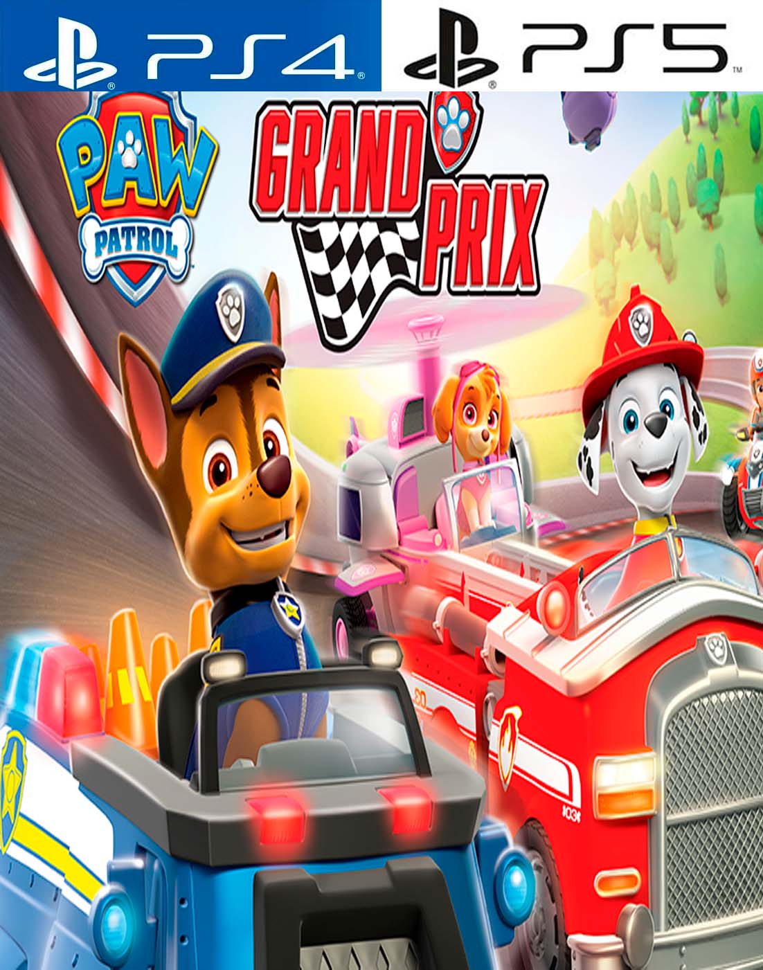 Paw Patrol Grand Prix Ps4 Ps5 Juegos Digitales