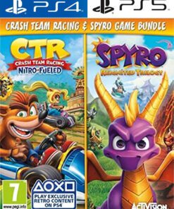 Spyro the dragon+ Crash team racing PS4 y PS5